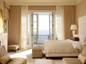 Solid Color Bedroom Curtains For Luxury Home Design